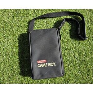 Vtg Nintendo GAME BOY Official Carrying Case Travel Bag with Shoulder Strap *Has